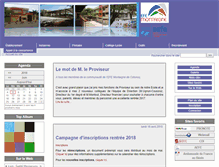 Tablet Screenshot of efemontaigne-cotonou.com